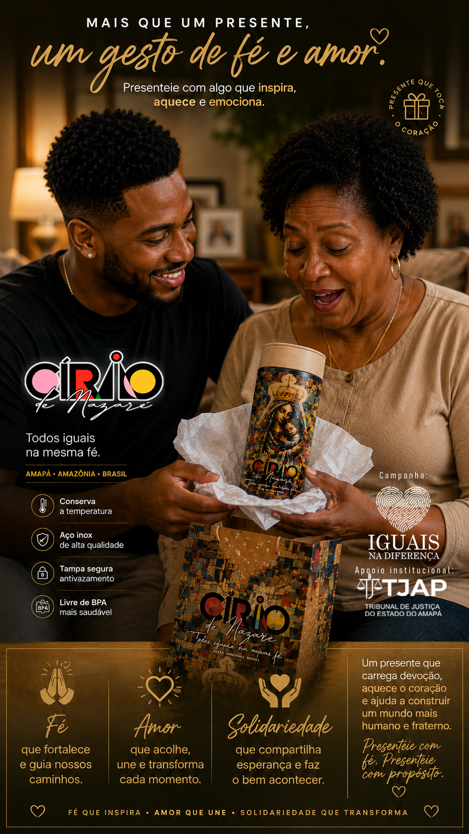 Mais que um presente, um gesto de fé e amor · Círio de Nazaré